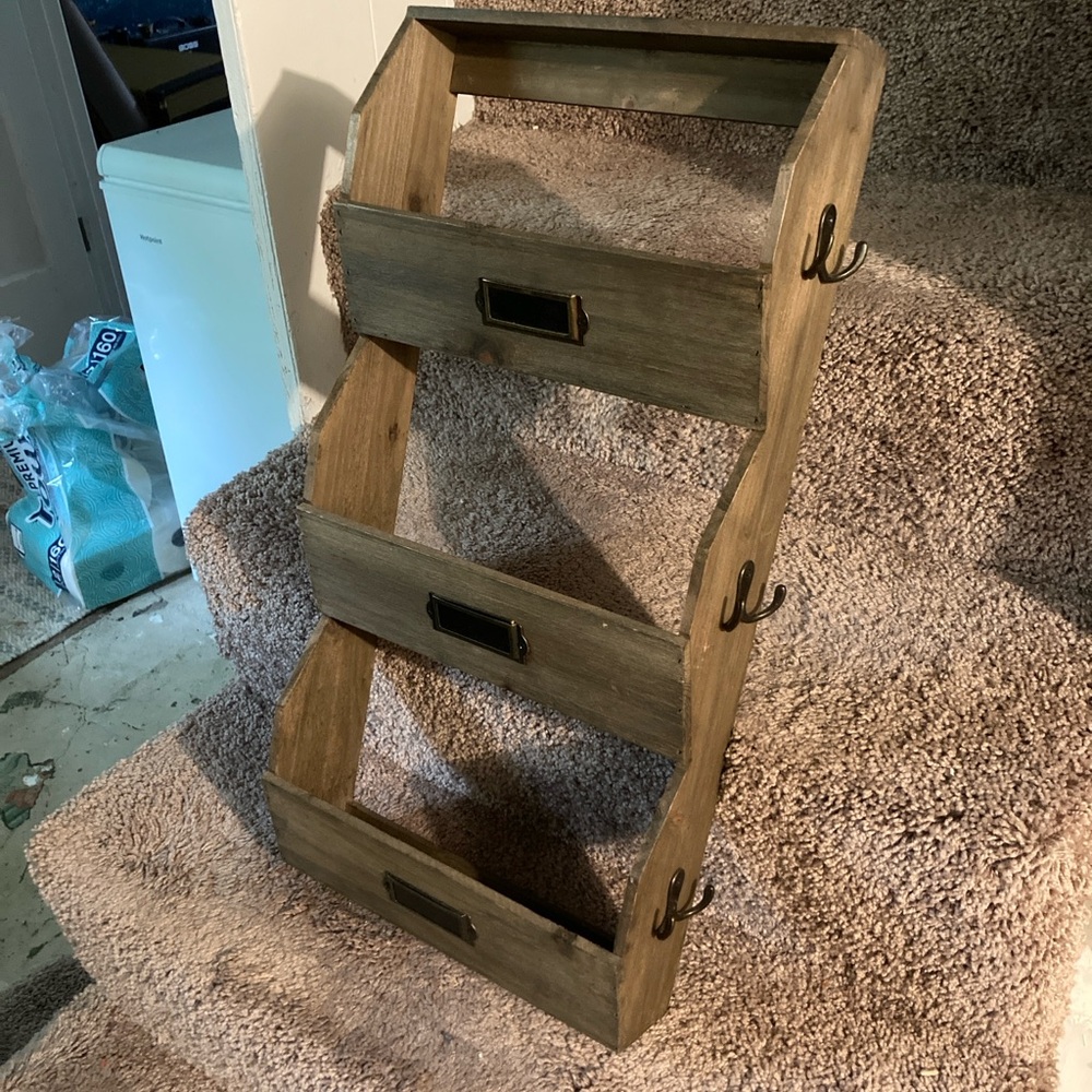 Envelope shelf for home office